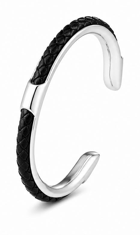 LEATHER STEEL CUFF