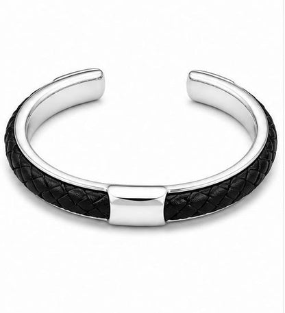 LEATHER STEEL CUFF