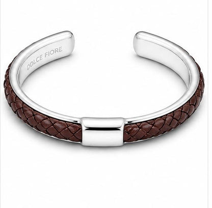 LEATHER STEEL CUFF