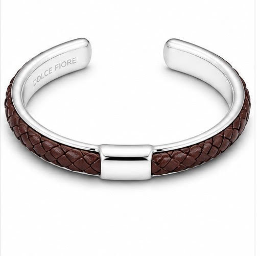 LEATHER STEEL CUFF